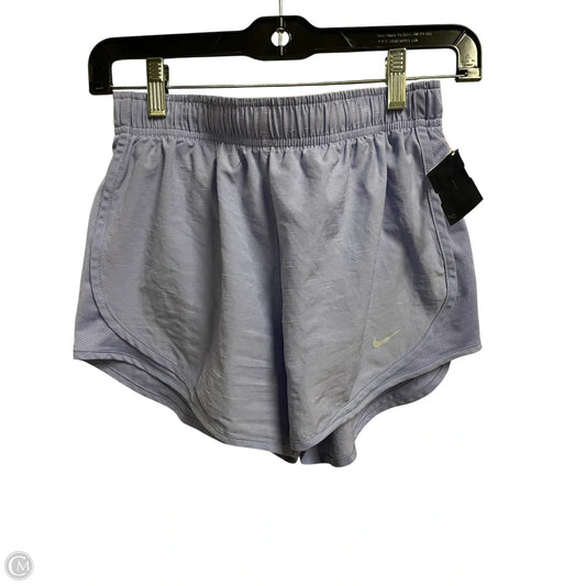 Athletic Shorts By Nike Apparel In Purple, Size: S