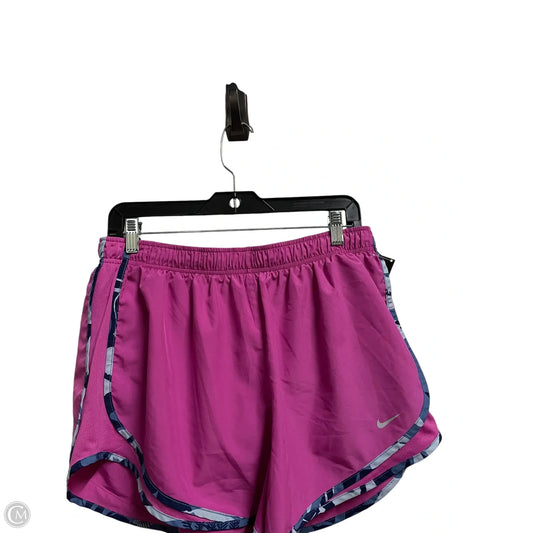 Athletic Shorts By Nike Apparel In Purple, Size: Xl