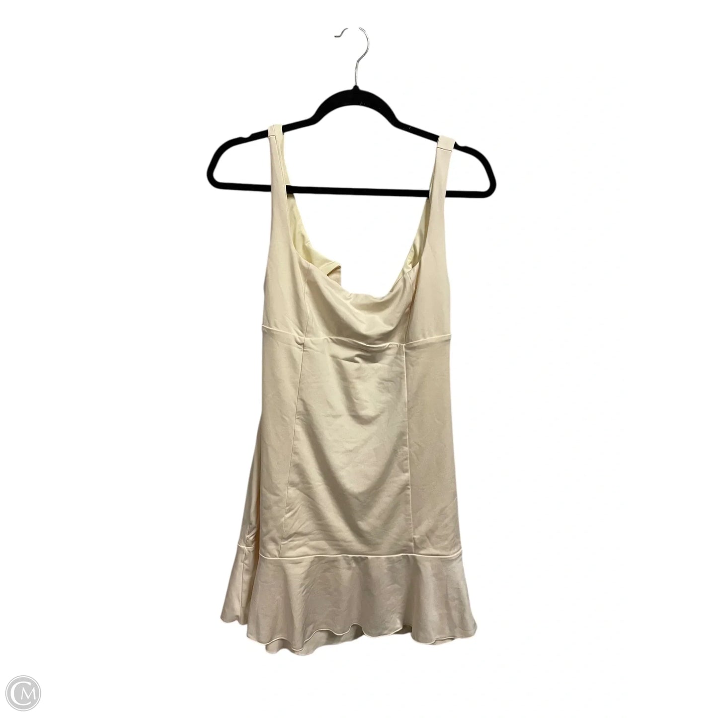 Dress Casual Short By Clothes Mentor In Beige, Size: L