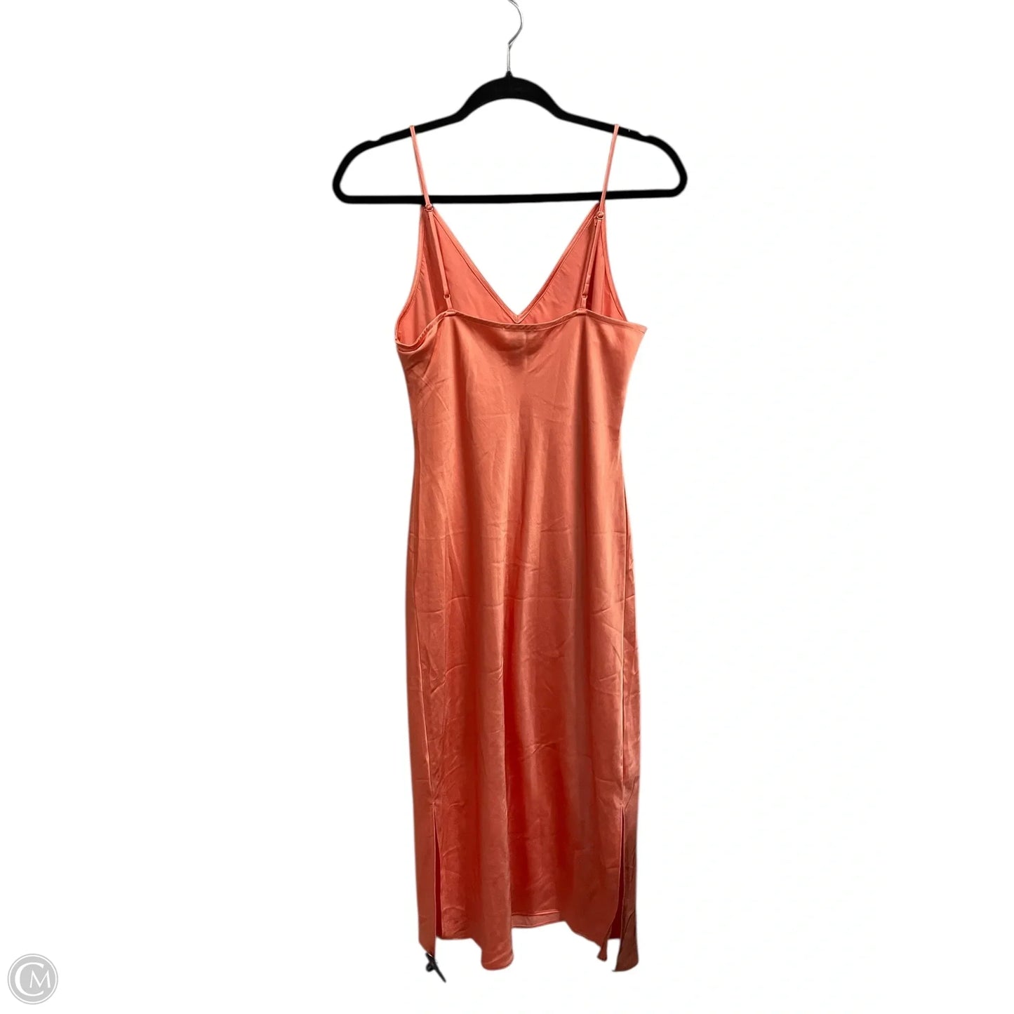 Dress Party Long By Express In Coral, Size: M