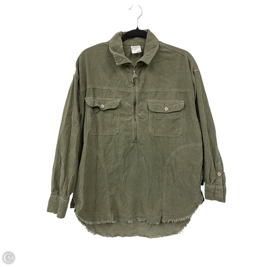Top Long Sleeve By Aerie In Green, Size: Xs