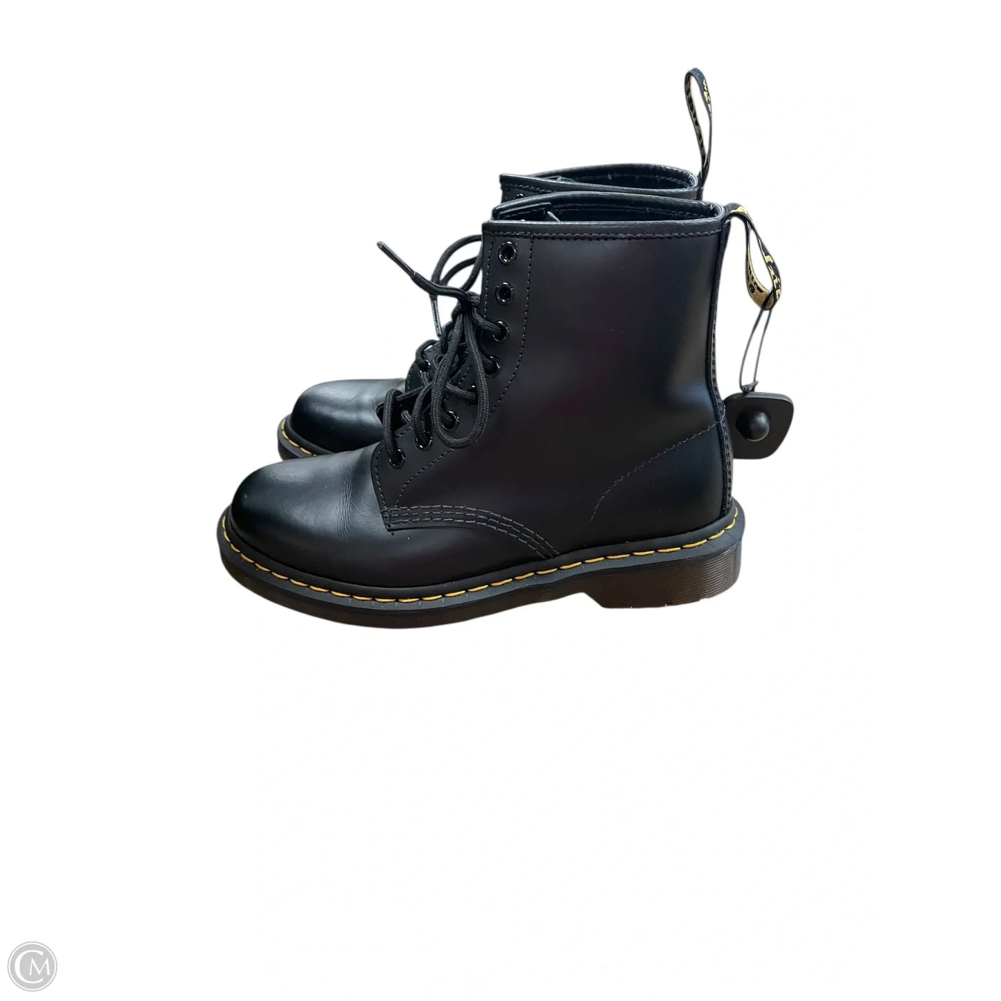 Boots Ankle Flats By Dr Martens In Black, Size: 9