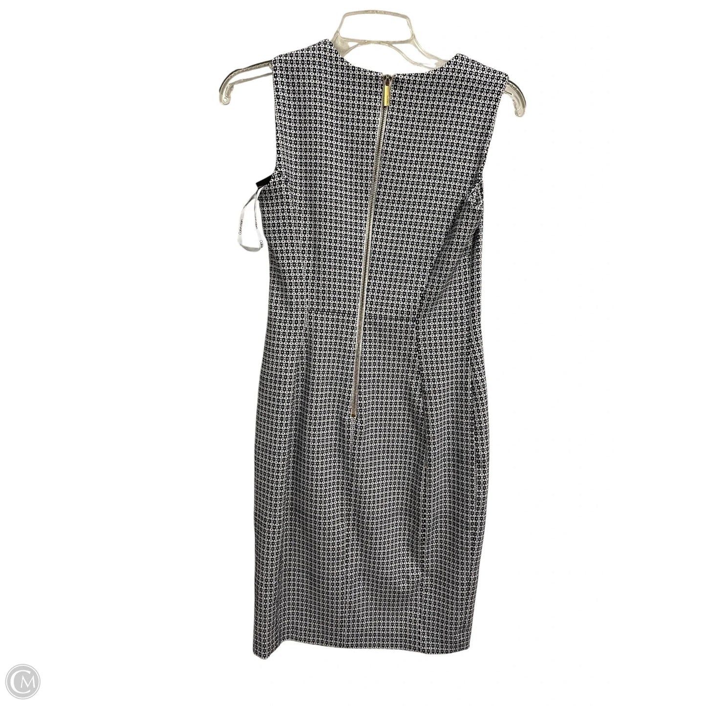 Dress Work By Calvin Klein In Black, Size: 2