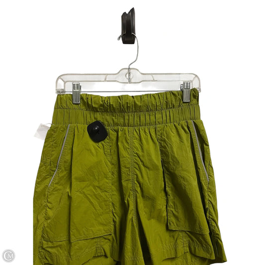 Athletic Shorts By Fabletics In Green, Size: M