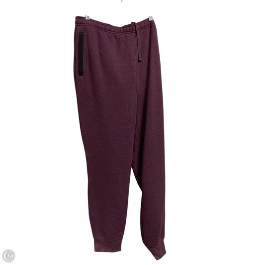 Athletic Pants By Champion In Purple, Size: Xl