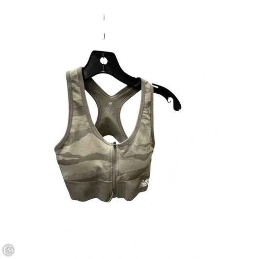 Athletic Bra By New Balance In Tan, Size: S