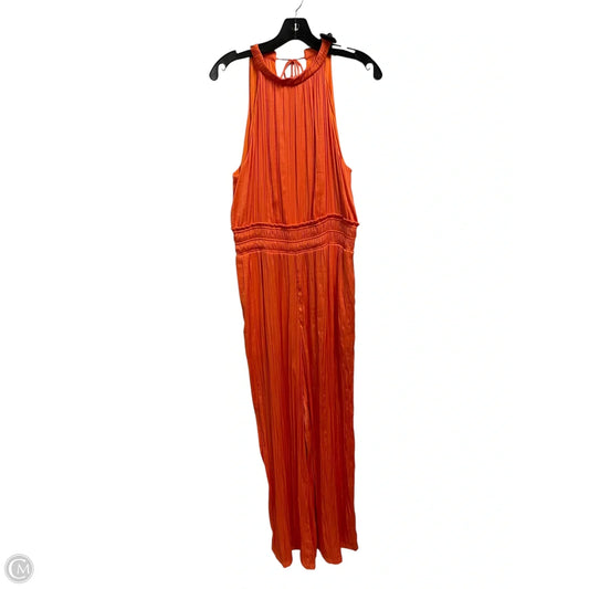 Dress Casual Maxi By Anthropologie In Orange, Size: M