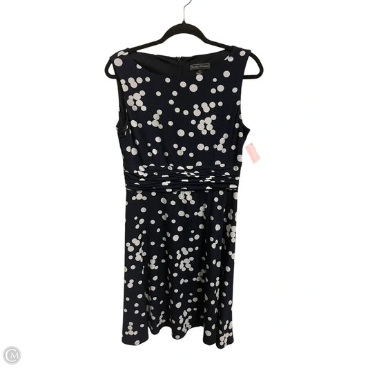 Dress Work By Jessica Howard In Polkadot Pattern, Size: 12