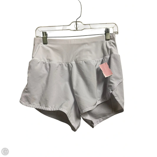 Athletic Shorts By Clothes Mentor In White, Size: M