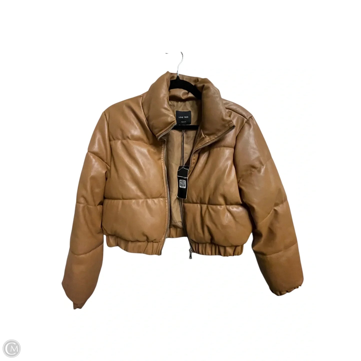 Jacket Other By Love Tree In Brown, Size: M