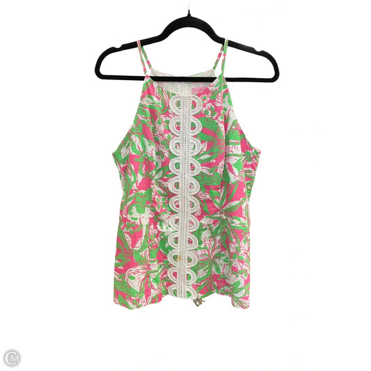 Tank Top Designer By Lilly Pulitzer In Multi-colored, Size: M