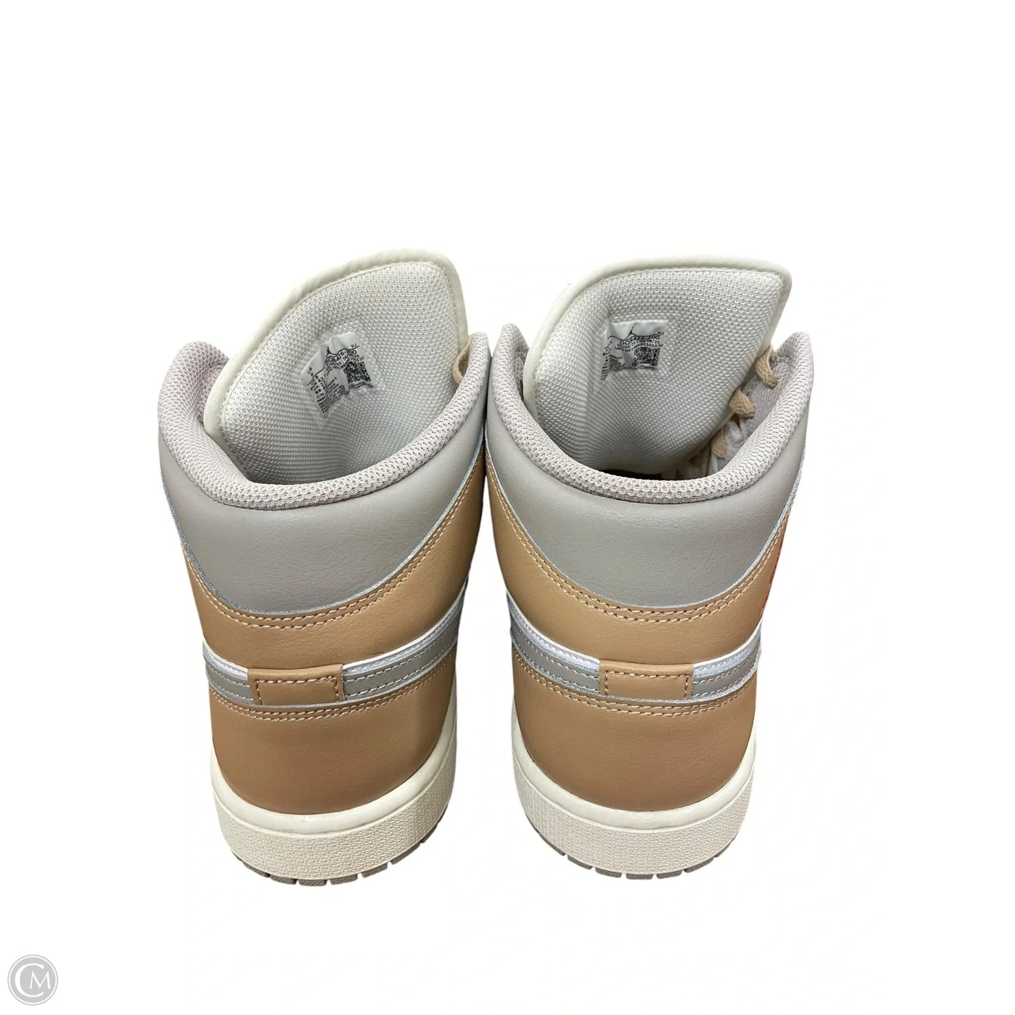 Shoes Luxury Designer By Jordan In Brown, Size: 9