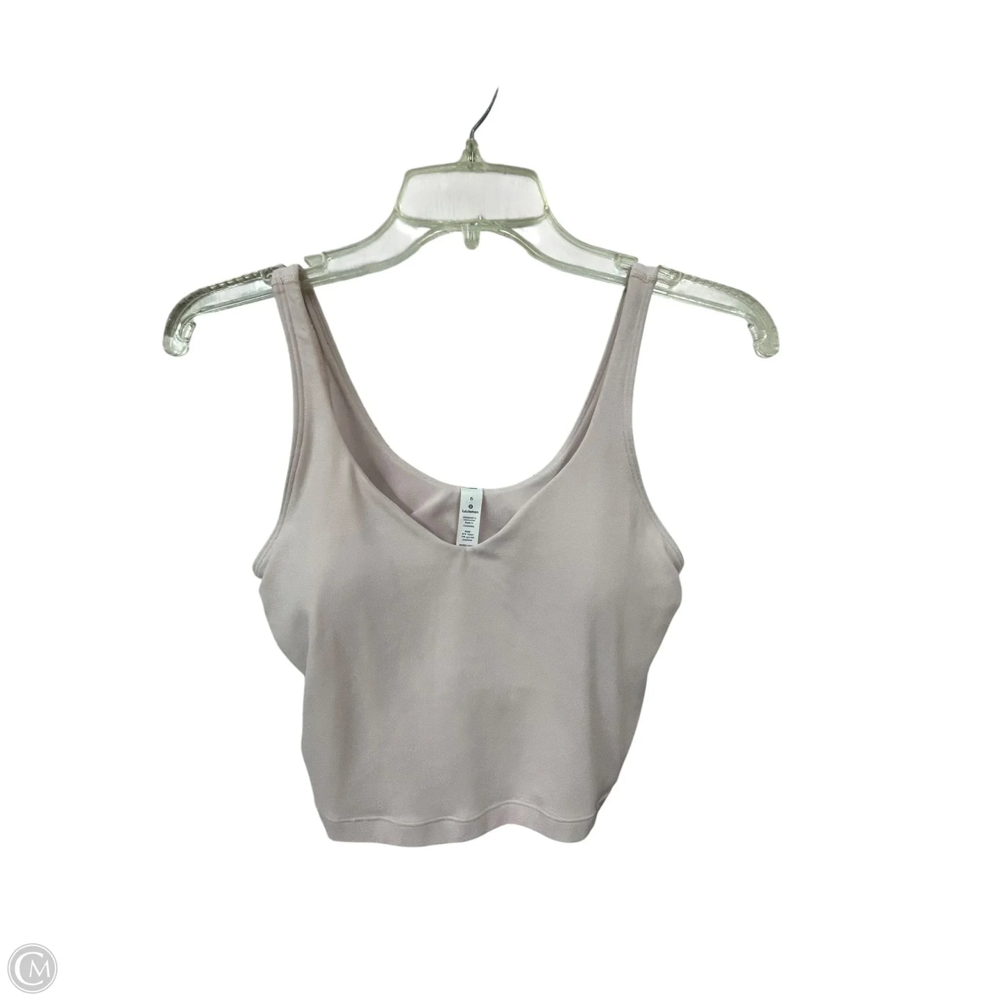 Athletic Bra By Lululemon In Pink, Size: 4