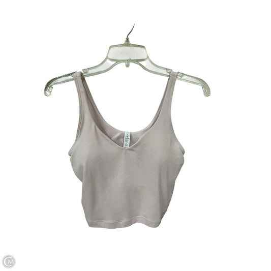 Athletic Bra By Lululemon In Pink, Size: 4