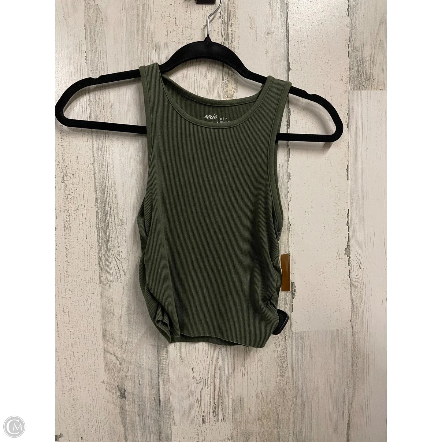 Top Sleeveless By Aerie In Green, Size: Xs