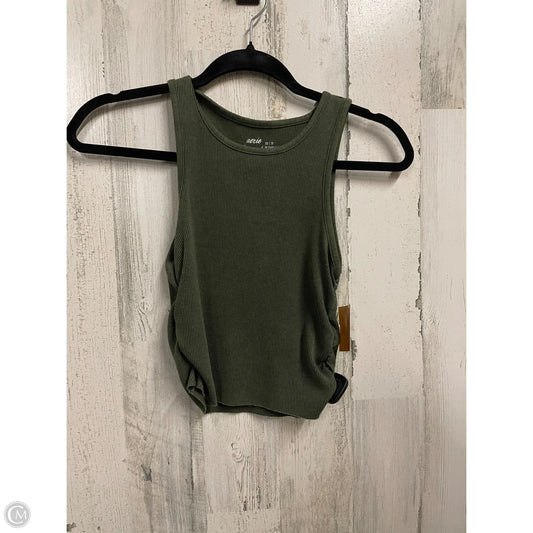 Top Sleeveless By Aerie In Green, Size: Xs
