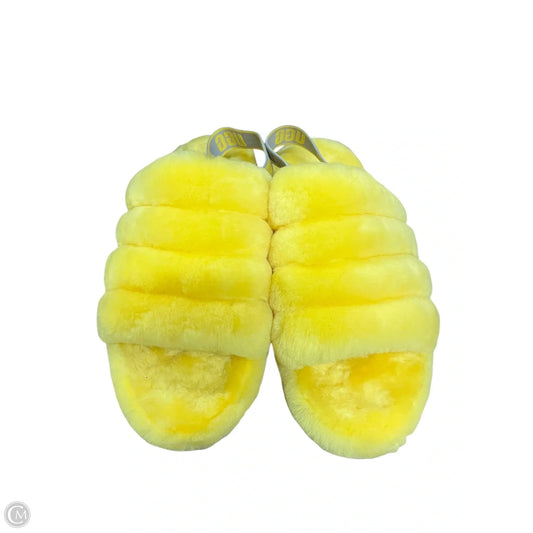 Shoes Designer By Ugg In Yellow, Size: 6