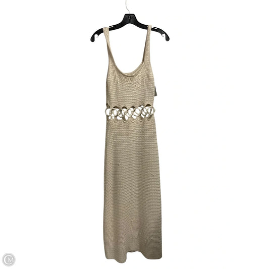 Dress Casual Midi By Le Lis In Tan, Size: S