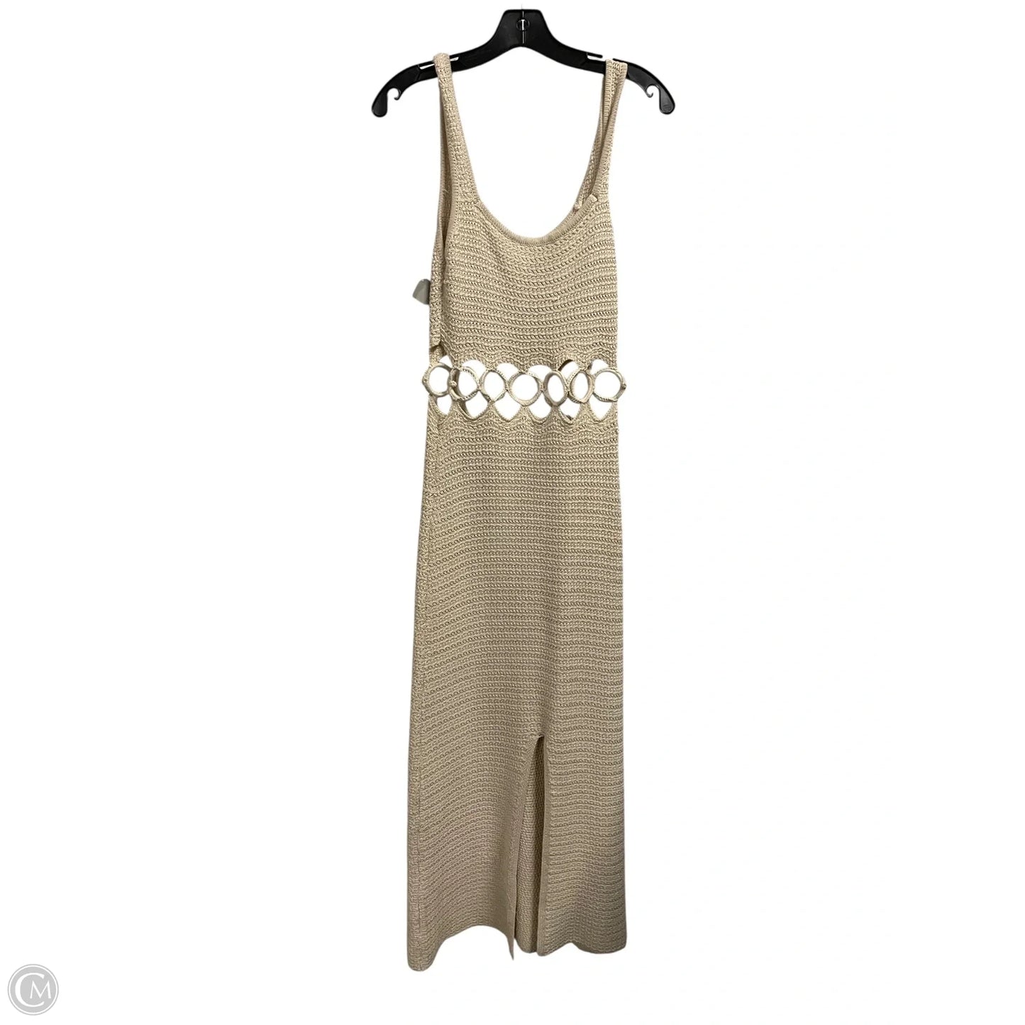 Dress Casual Midi By Le Lis In Tan, Size: S