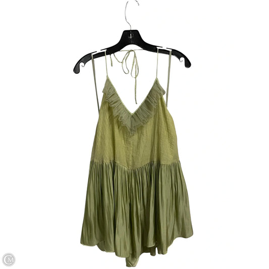 Romper By Free People In Green, Size: L