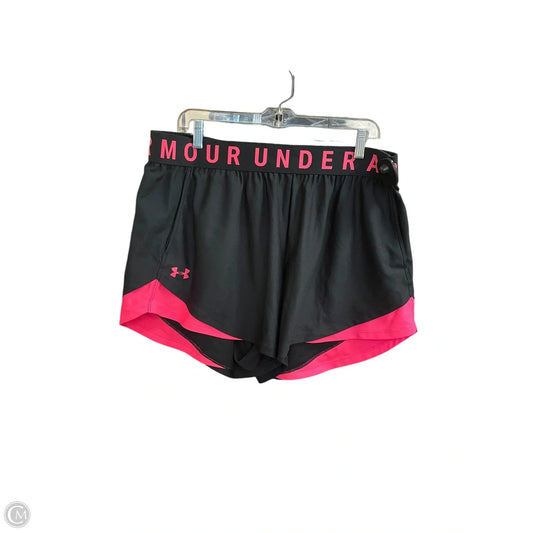 Athletic Shorts By Under Armour In Black, Size: 1x