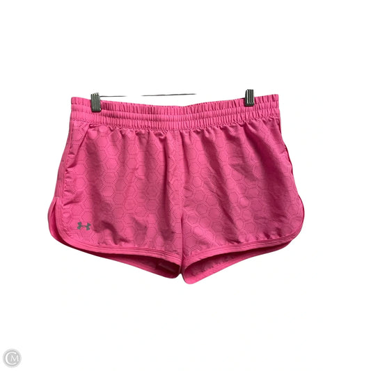 Athletic Shorts By Under Armour In Pink, Size: M