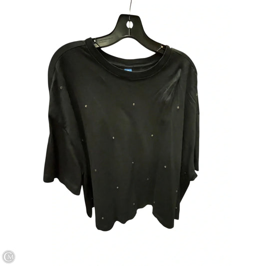 Top Short Sleeve By Old Navy In Black, Size: 2x