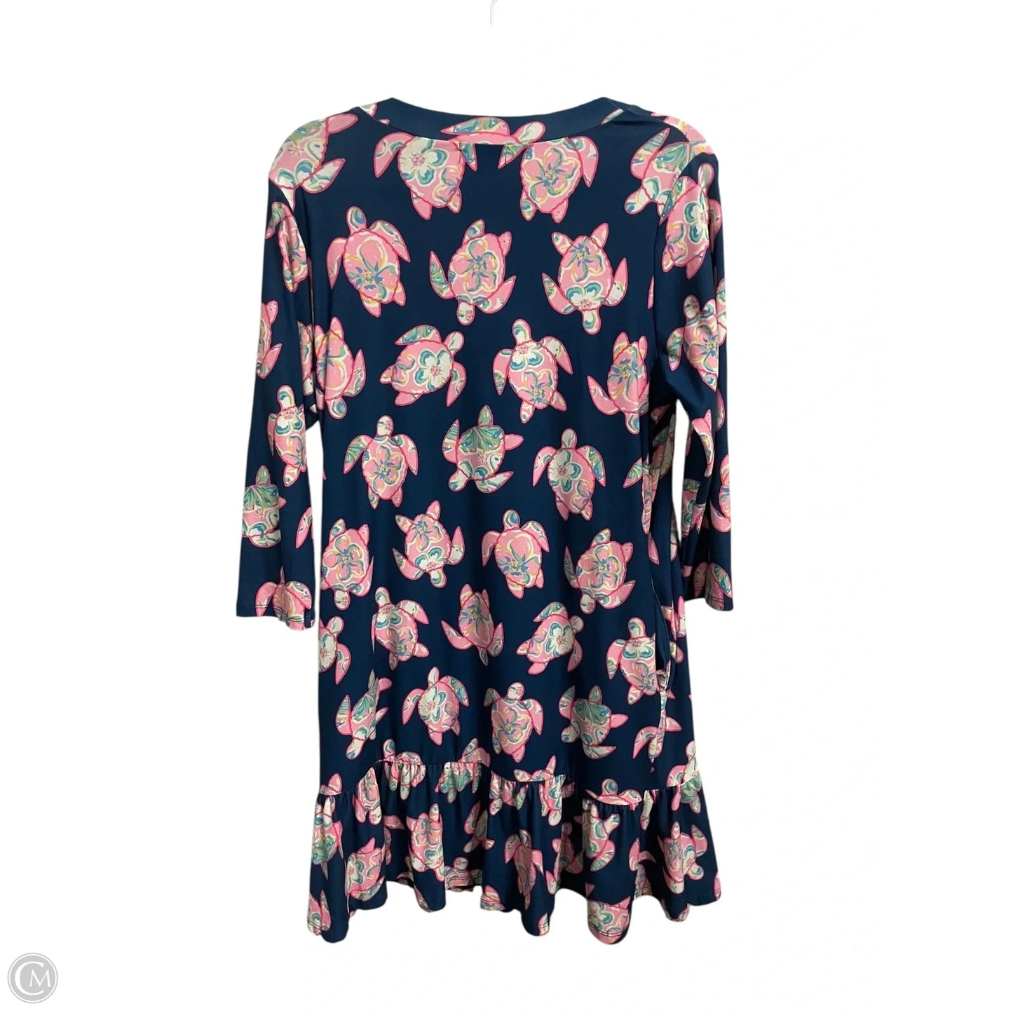 Dress Casual Short By Simply Southern In Blue, Size: M