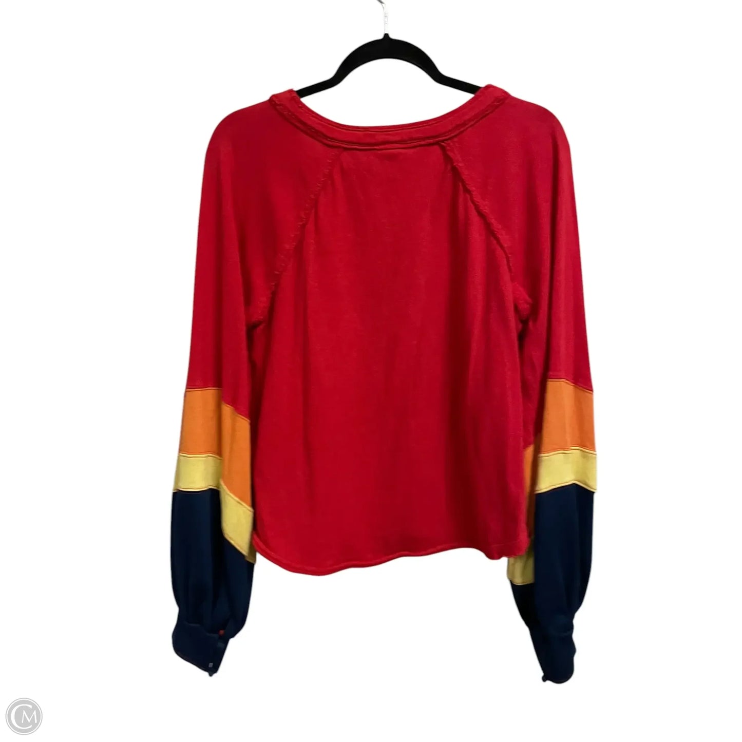 Top Long Sleeve By We The Free In Red, Size: S