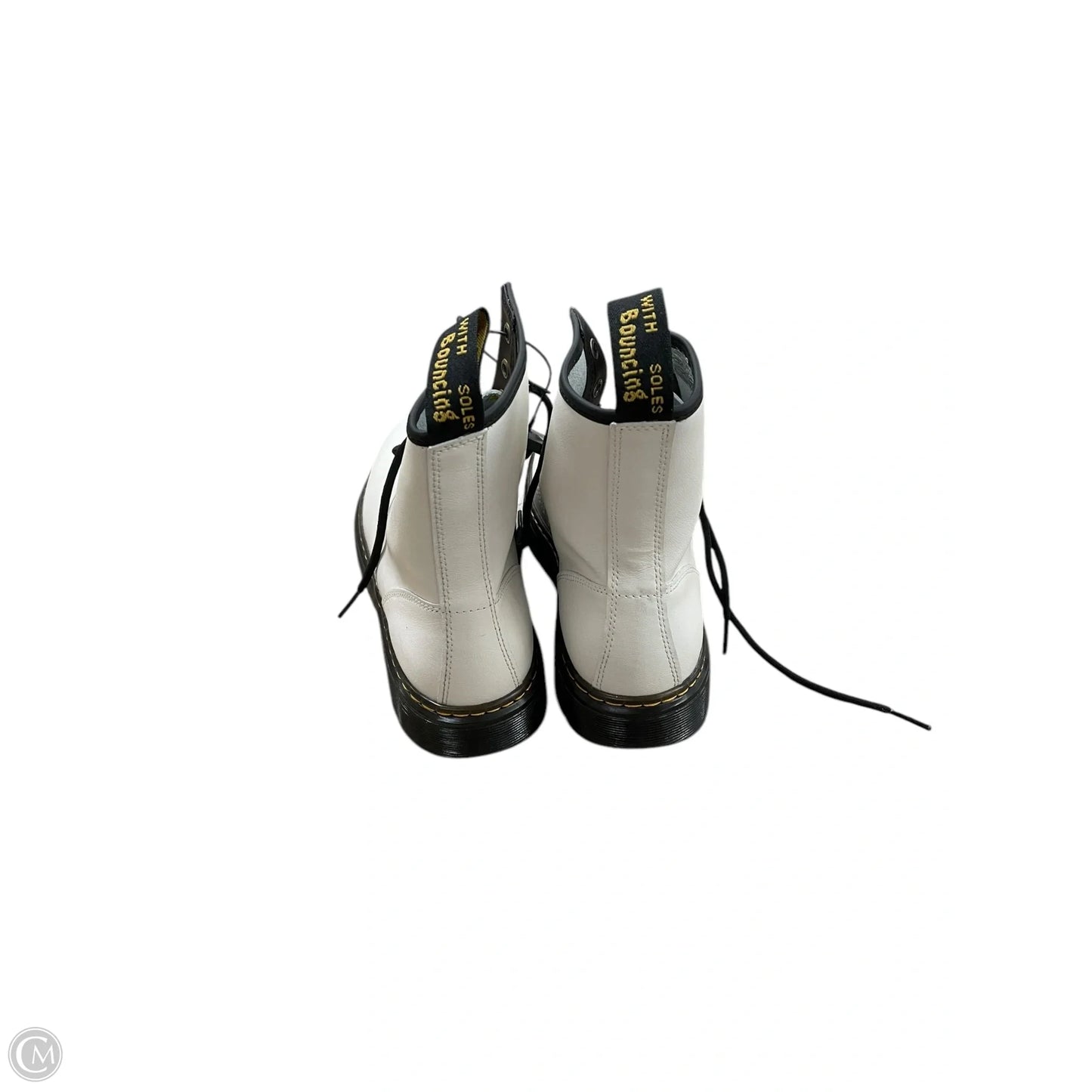 Boots Ankle Flats By Dr Martens In White, Size: 10