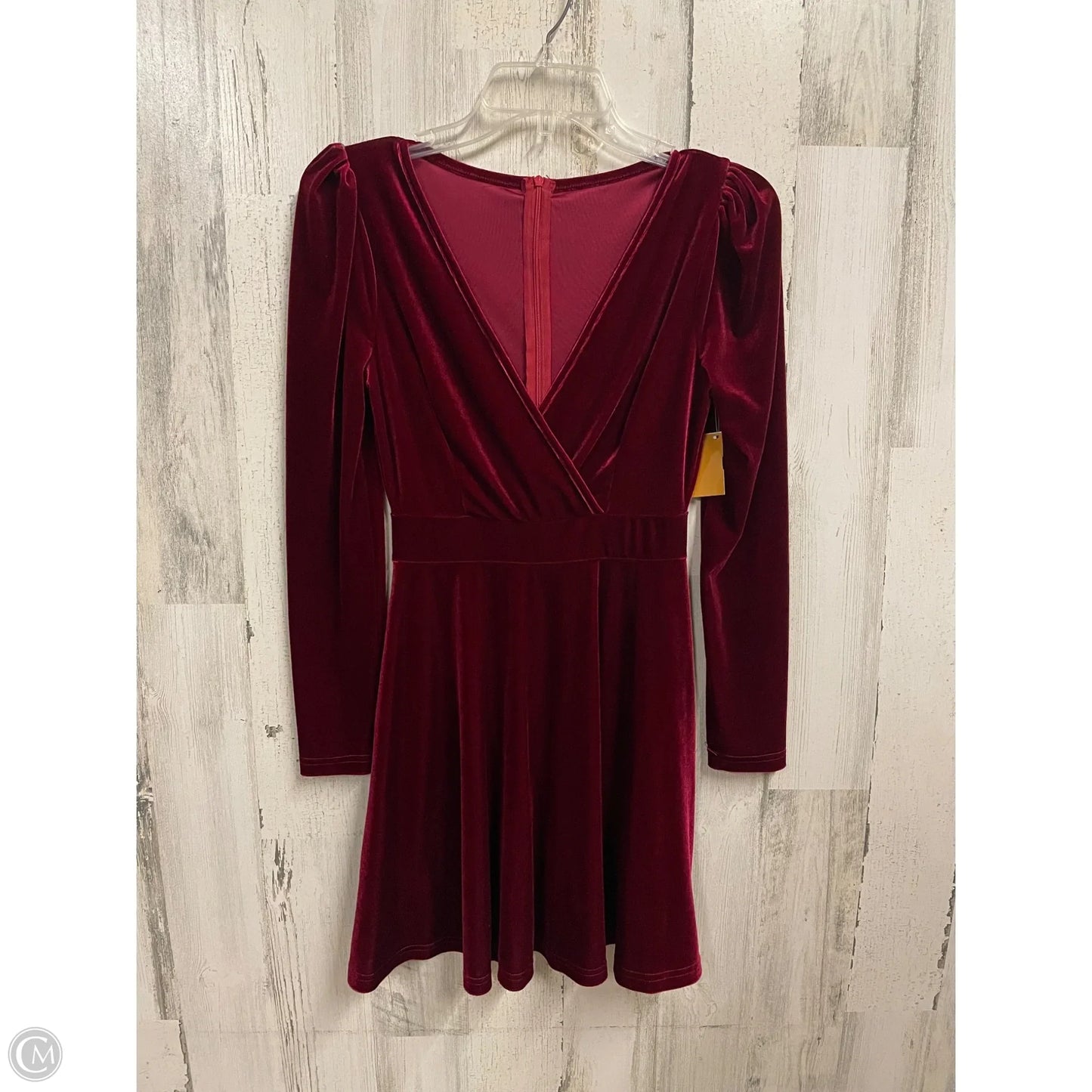 Dress Casual Short By Cme In Red, Size: S