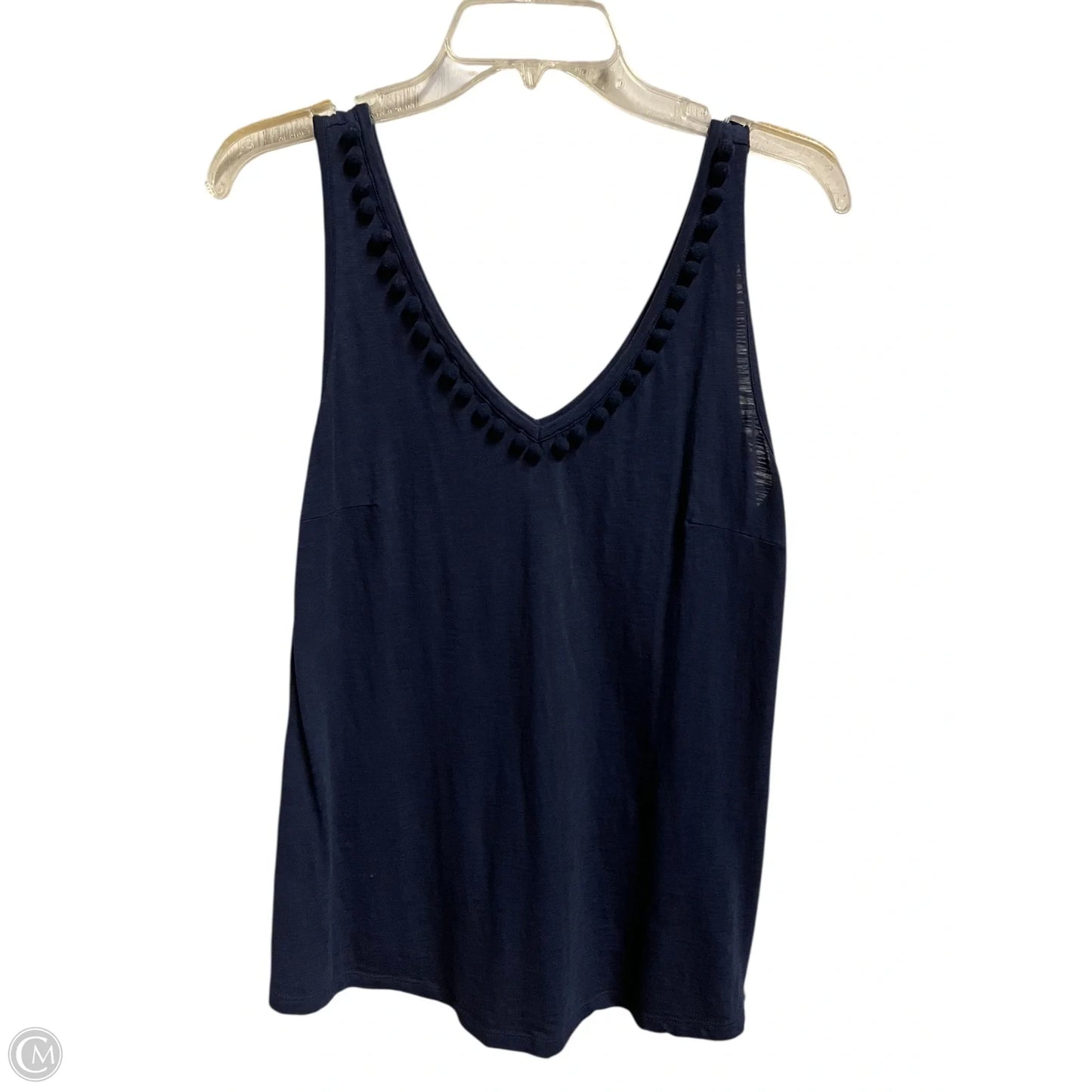 Top Sleeveless Designer By Lilly Pulitzer In Navy, Size: S