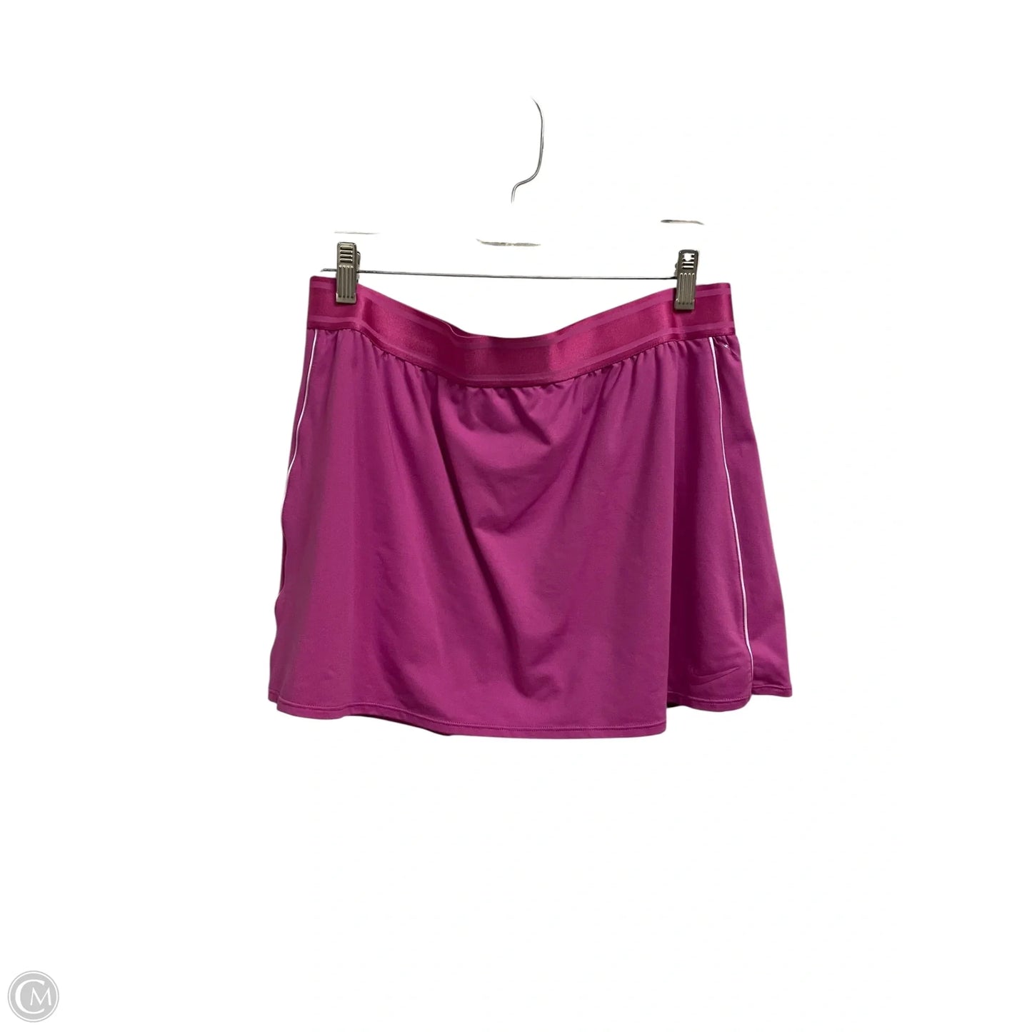 Athletic Skirt By Nike In Pink, Size: Xl