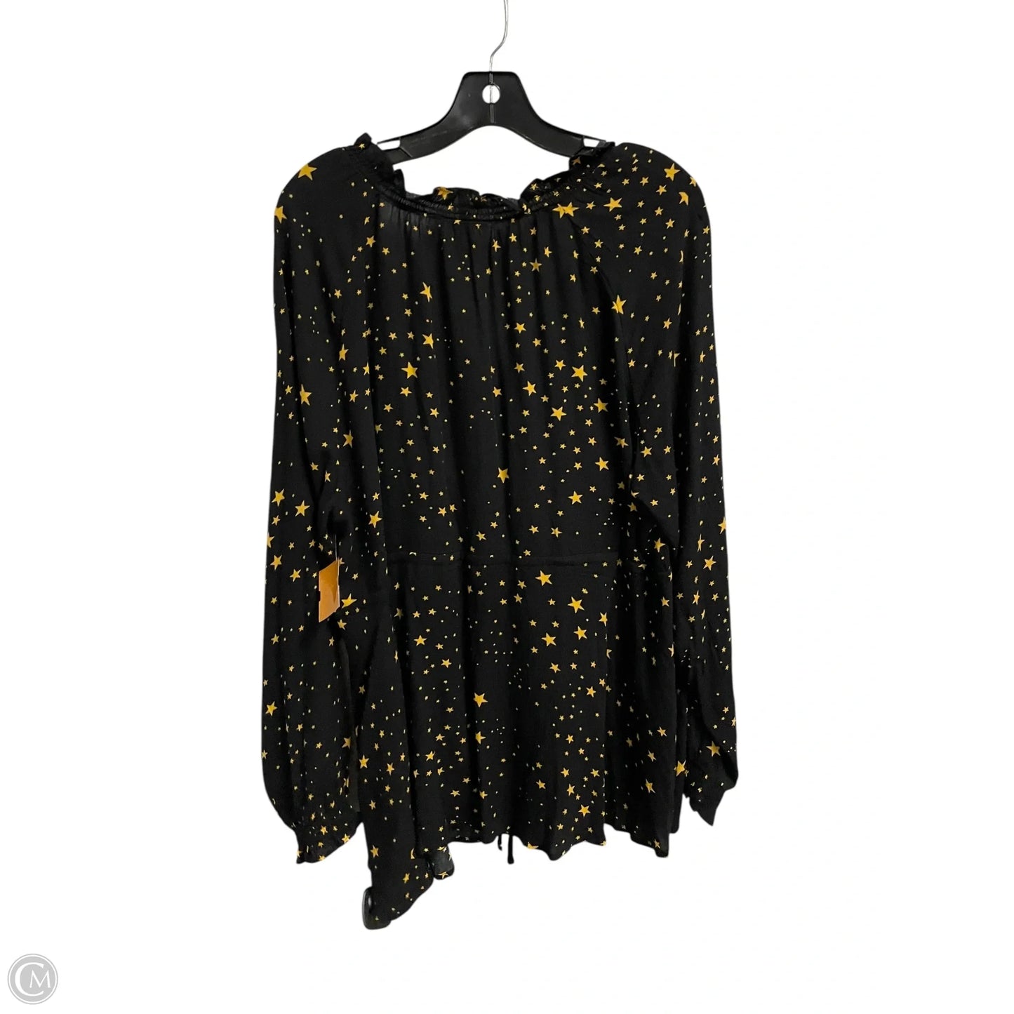 Top Long Sleeve By Torrid In Black, Size: 1x