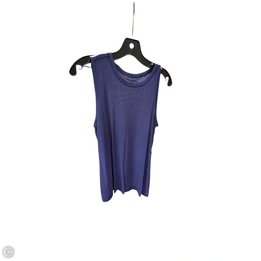 Athletic Tank Top By Lululemon In Purple, Size: 12