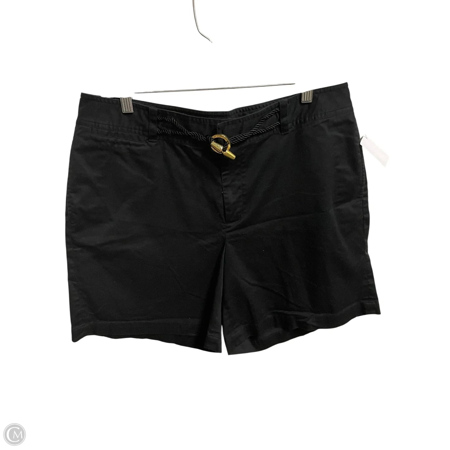 Shorts By Lauren By Ralph Lauren In Black, Size: 14