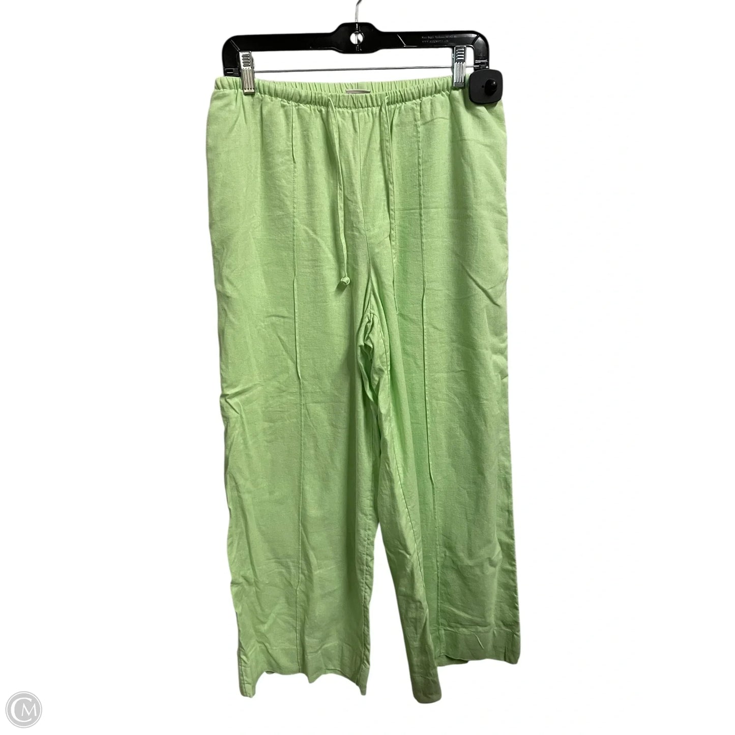 Pants Linen By A New Day In Green, Size: 4