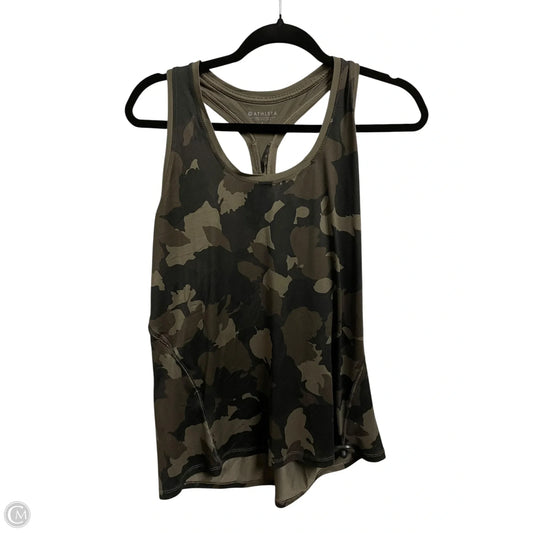 Athletic Tank Top By Athleta In Green, Size: L