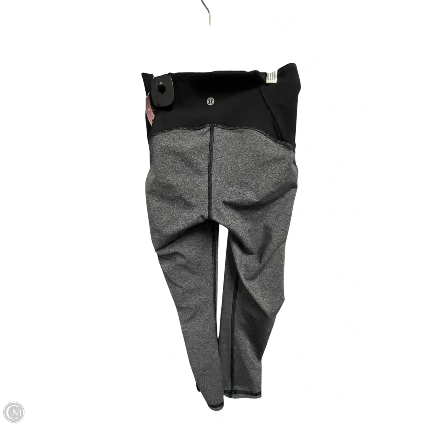 Athletic Capris By Lululemon In Grey, Size: 2