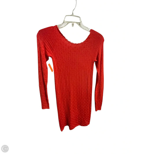Dress Casual Short By Free People In Orange, Size: S