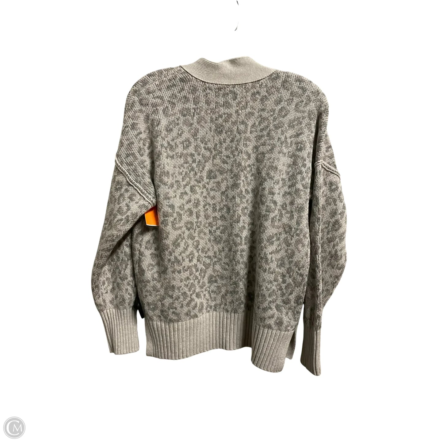 Sweater Cardigan By Abercrombie And Fitch In Grey, Size: S