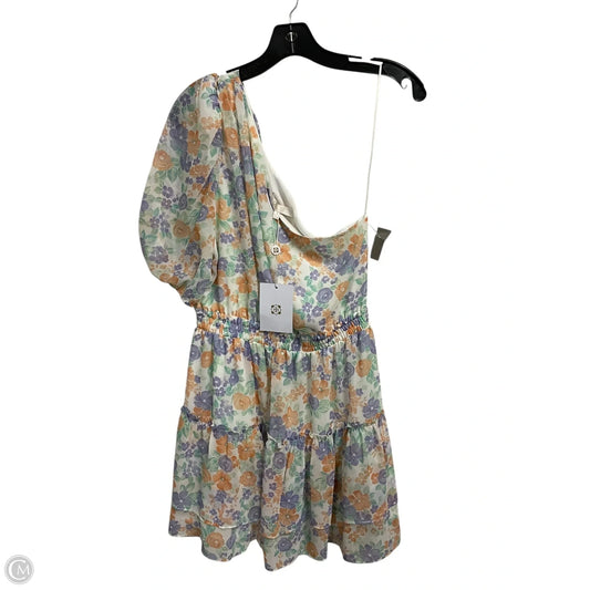 Dress Casual Midi By Wayf In Floral Print, Size: S
