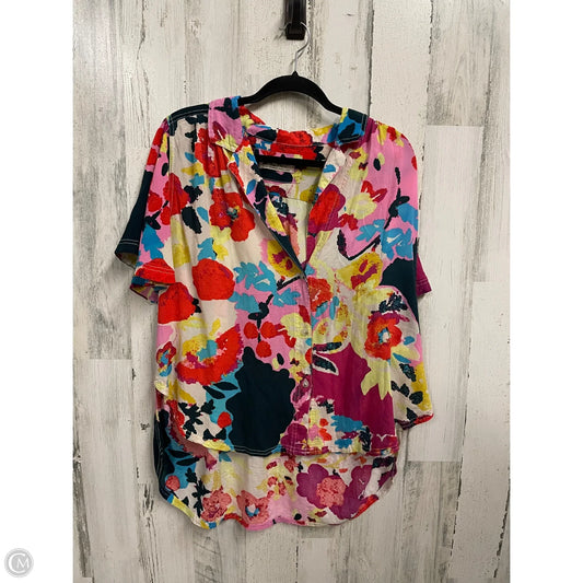 Top Short Sleeve By We The Free In Multi-colored, Size: M