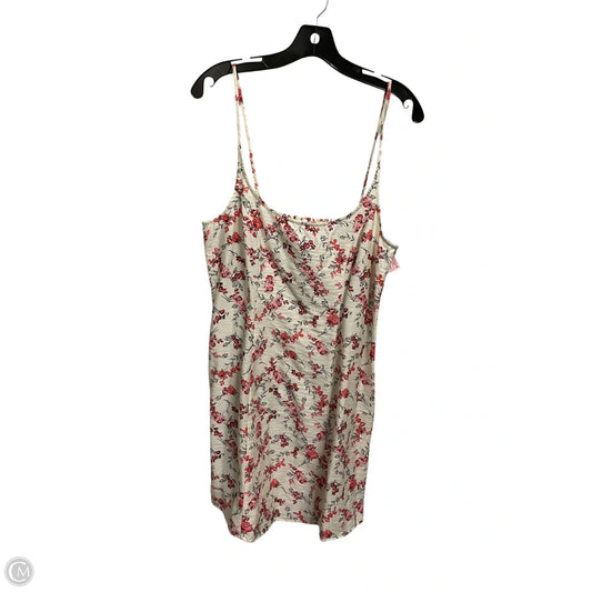 Dress Casual Short By A New Day In Floral Print, Size: M