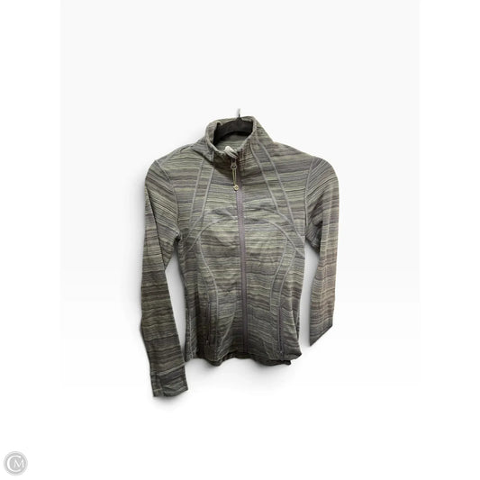 Athletic Jacket By Lululemon In Green, Size: 4