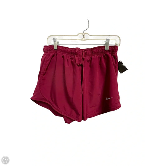 Athletic Shorts By Nike Apparel In Red, Size: L