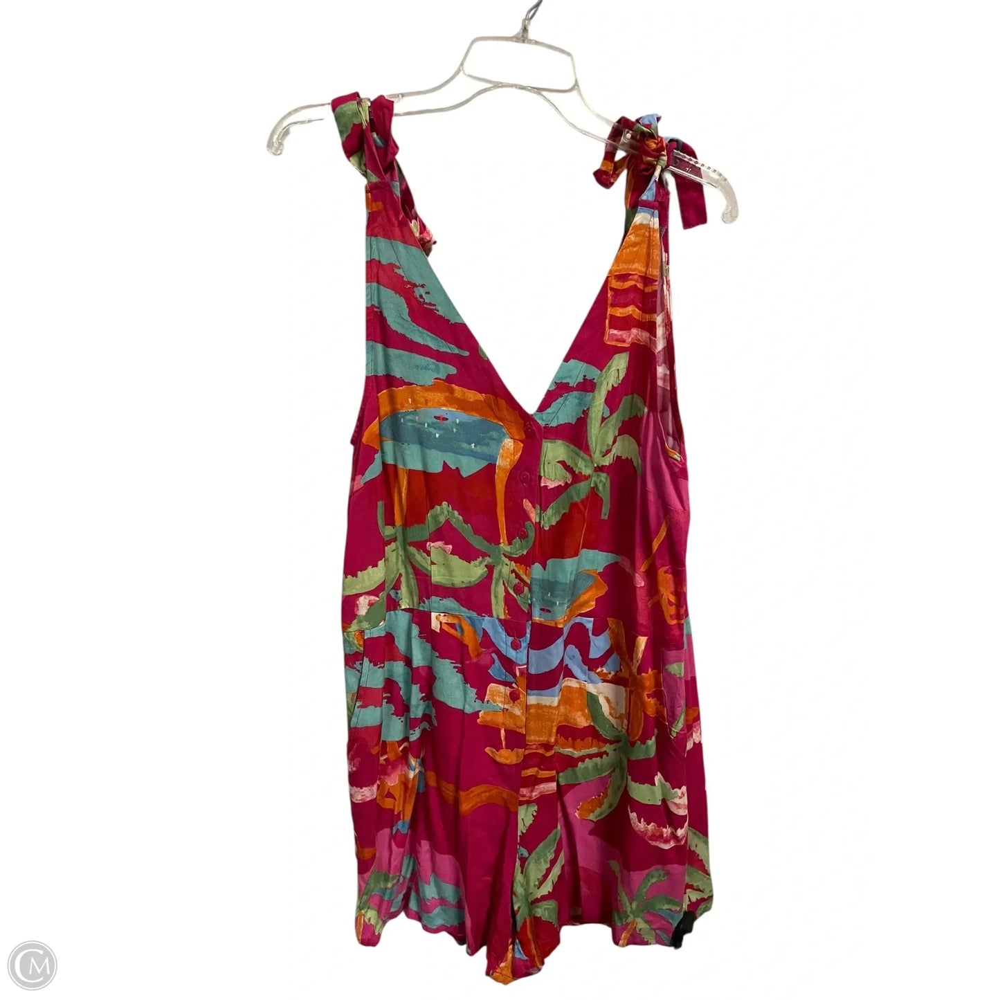 Dress Casual Short By C And C In Pink, Size: M