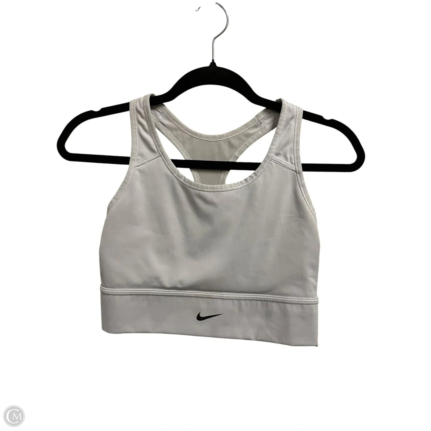 Athletic Bra By Nike Apparel In Grey, Size: M