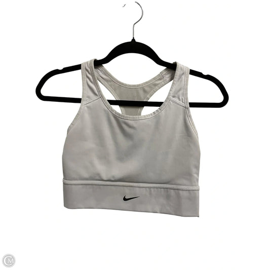 Athletic Bra By Nike Apparel In Grey, Size: M