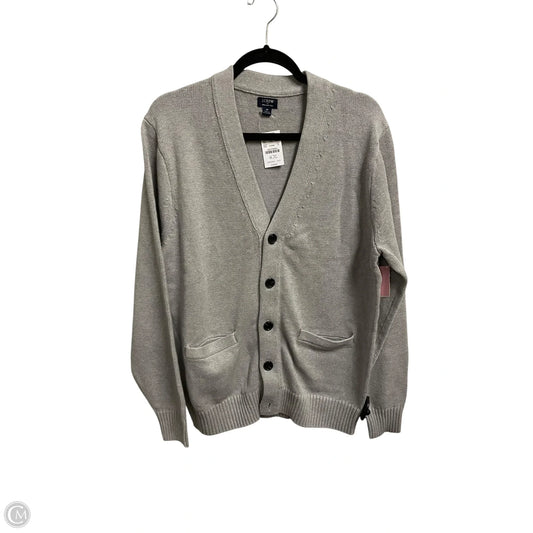 Sweater Cardigan By J. Crew In Grey, Size: M